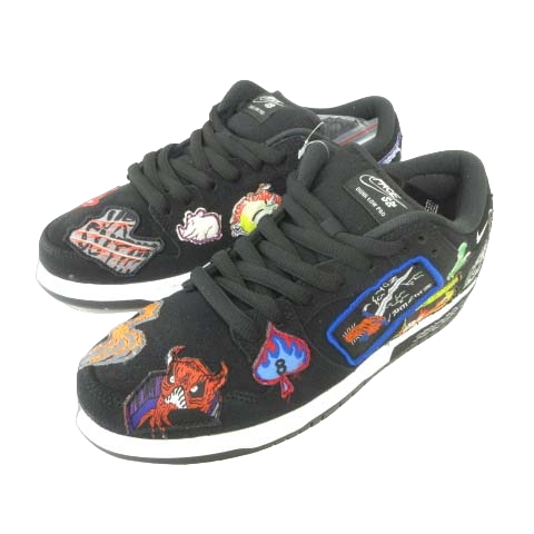 未使用品 ナイキ NIKE Neck face×Nike SB Dunk Low DQ4488-001 26cm 