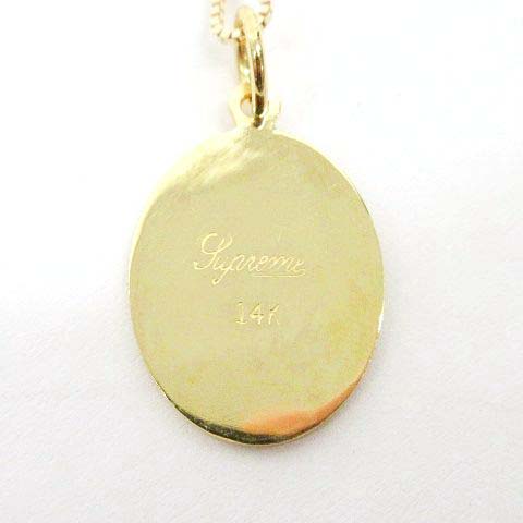 シュプリーム SUPREME SS19 K14 Libertad Gold Pendant コイン  