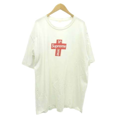 シュプリーム SUPREME cross box logo tee Tシャツ 半袖 ロゴ プリント 