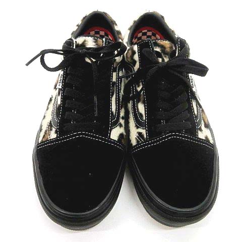 シュプリーム SUPREME × バンズ VANS 新品同様 23FW Leopard Old Skool 