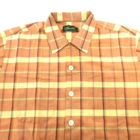 60s LANCER 半袖開襟シャツ　ランサー　オープンカラー　ヴィンテージ ヴィンテージ VINTAGE 60S Lancer ランサー オープンカラー