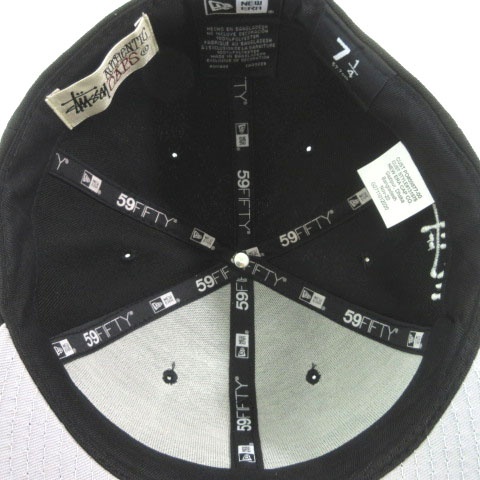 STUSSYキャップ　NEW ERA タグ付き US発【Stussy】即完売 NY MESH BACK NEW ERA CAP ロゴキャップ