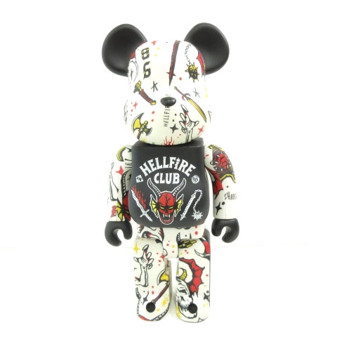 未使用品 ベアブリック BE@RBRICK Stranger Things HELLFIRE CLUB 400 
