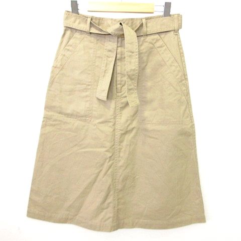 マーガレットハウエル MHL. ロング ベイカー スカート ベルト付き 