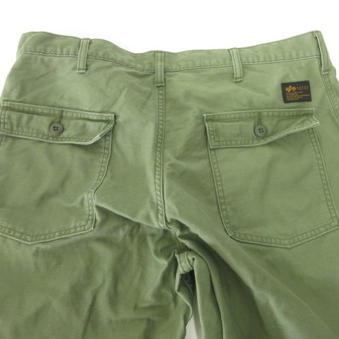 アルファ ALPHA 美品 alpha industries カーゴパンツ ボトムス