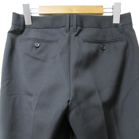 【美品】バーバリーロンドン パンツスーツ ストライプ Gray 38 BURBERRY - 美品 バーバリー ロンドン BURBERRY LONDON