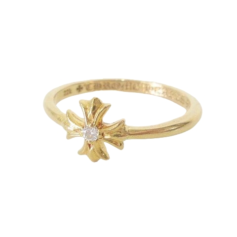 クロムハーツ CHROME HEARTS 美品 22K バブルガム CHプラスリング 1 