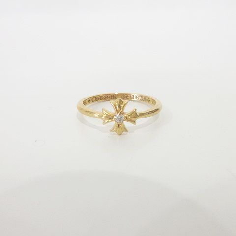 クロムハーツ CHROME HEARTS 美品 22K バブルガム CHプラスリング 1 