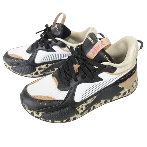 プーマ PUMA RS-X Animal スニーカー ローカット アニマル柄 ヒョウ柄 