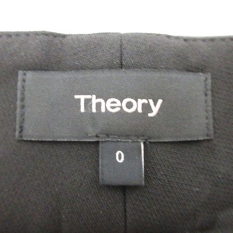 未使用品 セオリー theory タグ付き ウエスト切替 パンツ ボトムス 
