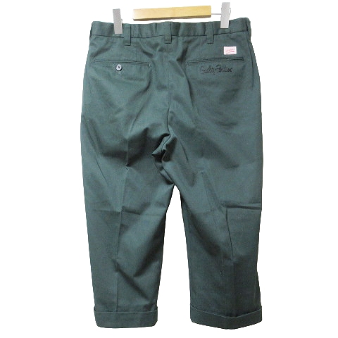 WACKO MARIA ワコマリア スラックス M 緑 極美品 24SS ワコマリア