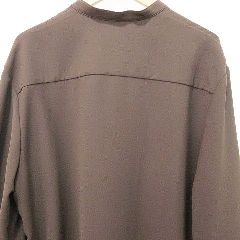 セオリーリュクス theory luxe 美品 ウォッシャブル スタンドカラー 