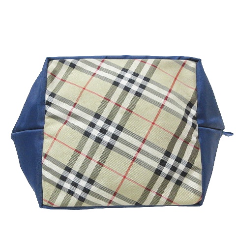 美品 バーバリーブルーレーベル ハンドバッグ ノバチェック 三陽商会 バーバリーズブルーレーベル Burberry's BLUE LABEL ミニ トート