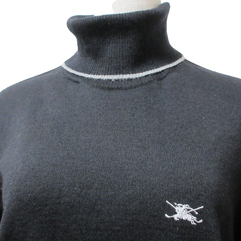 バーバリーゴルフ BURBERRY GOLF ニット 薄手 タートルネック 長袖