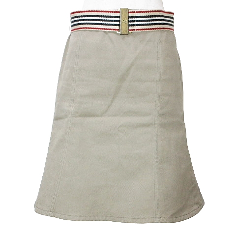 バーバリーブルーレーベル　スカート（ベルト付き） Burberry ブルーレーベル スカート ベルト付き