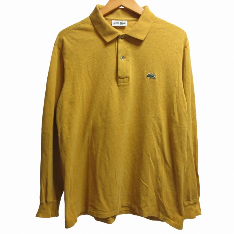 ラコステ LACOSTE ヴィンテージ CHEMISE 90S 長袖 ポロシャツ