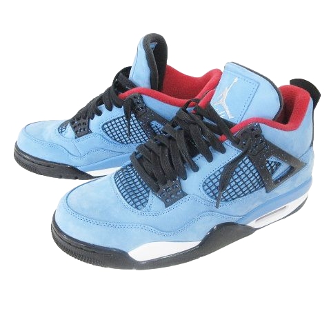 ナイキ NIKE 美品 トラヴィス スコット × エアジョーダン4 レトロ 