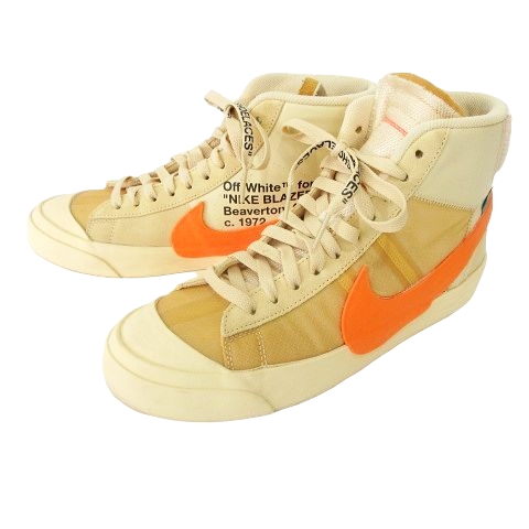 ナイキ NIKE 美品 × オフホワイト ブレーザー ミッド OFF-WHITE BLAZER 