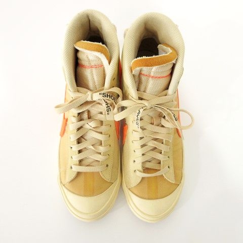 ナイキ NIKE 美品 × オフホワイト ブレーザー ミッド OFF-WHITE BLAZER 