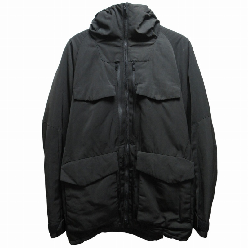 ユニクロ ホワイトマウンテニアリング ハイブリッドダウンパーカ 黒 XL ユニクロ×ホワイトマウンテニアリング ハイブリッドダウンオーバー