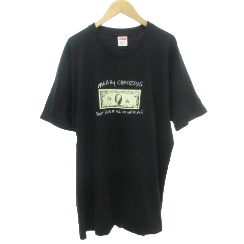 シュプリーム SUPREME 美品 21FW spend it tee スペンド イット T 