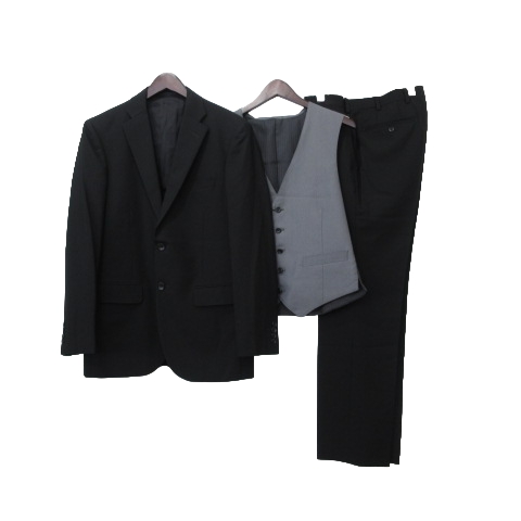 未使用品 ビサルノ VISARUNO タグ付き スーツ 3ピース 背抜き  