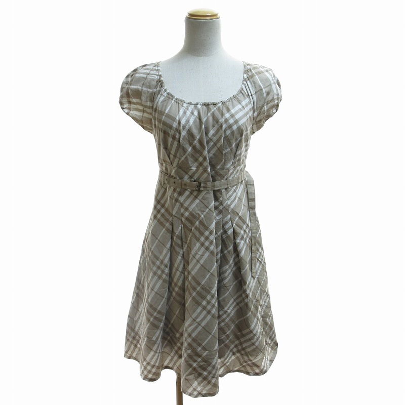 1回着用◎BURBERRY フレアスリーブ ワンピース 1回着用◎BURBERRY フレアスリーブ ワンピース