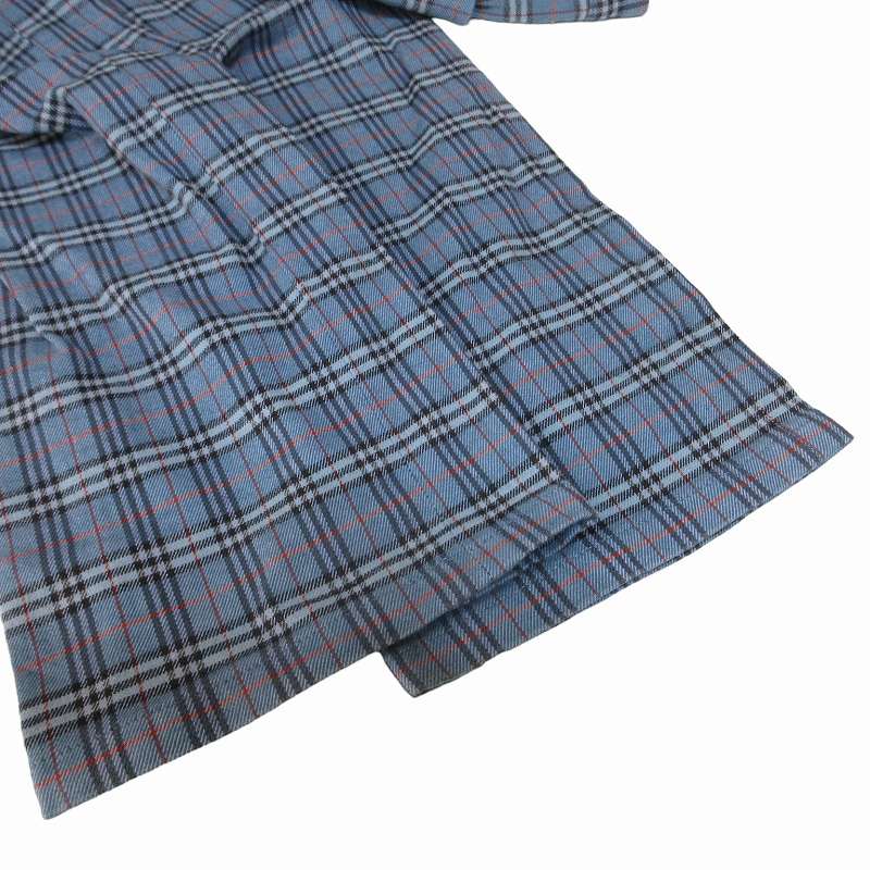 バーバリー ブルーレーベル チェック スリム フィット パンツ バーバリーブルーレーベル BURBERRY BLUE LABEL チェックパンツ