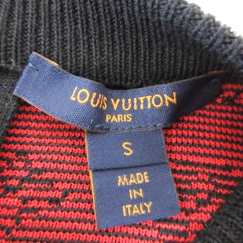ルイヴィトン LOUIS VUITTON 美品 20年 ニット 切替 ノースリーブ  