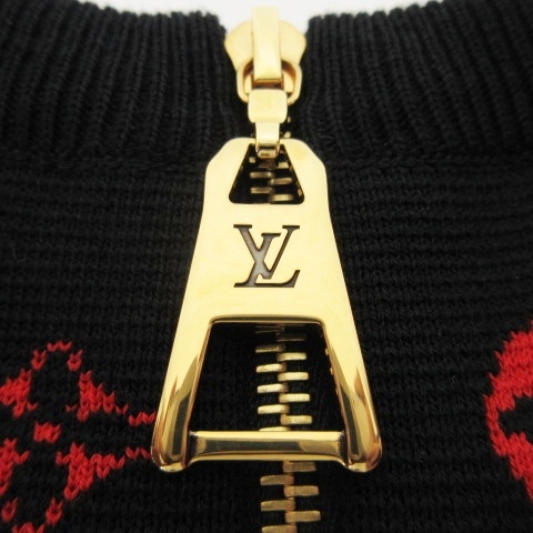 ルイヴィトン LOUIS VUITTON 美品 20年 ニット 切替 ノースリーブ