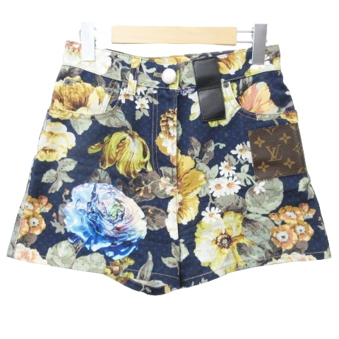 ルイヴィトン LOUIS VUITTON 美品 22ss ショートパンツ ボトムス 花柄 