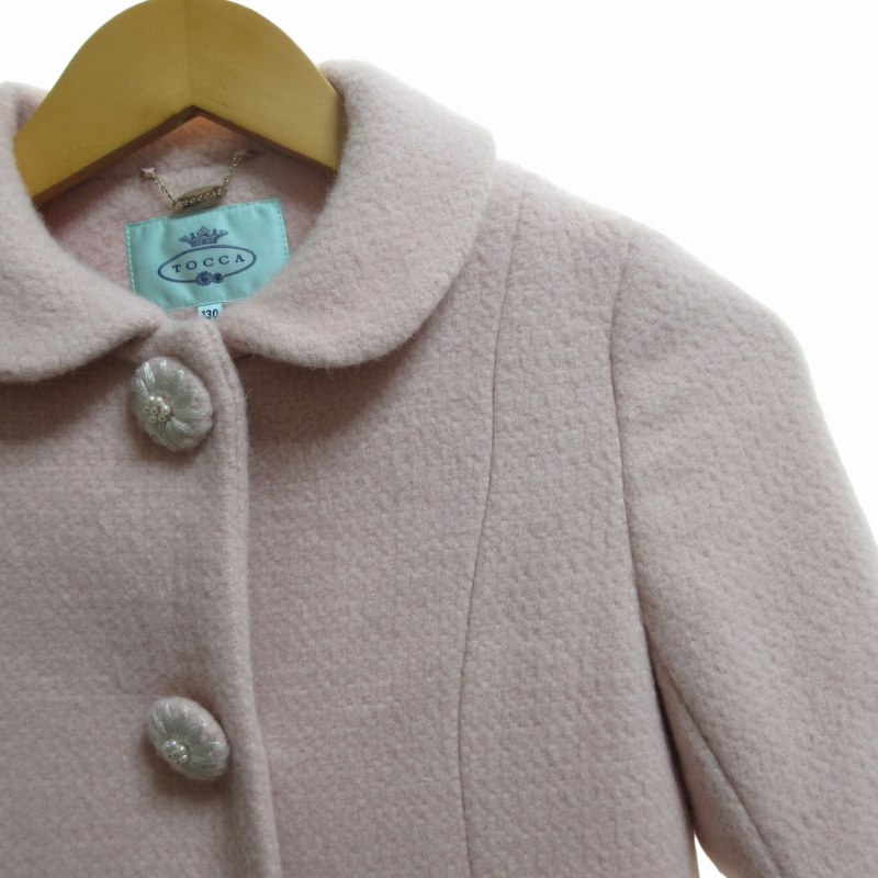 未使用品 トッカ TOCCA タグ付き 18AW コート ジャケット アンゴラ混  