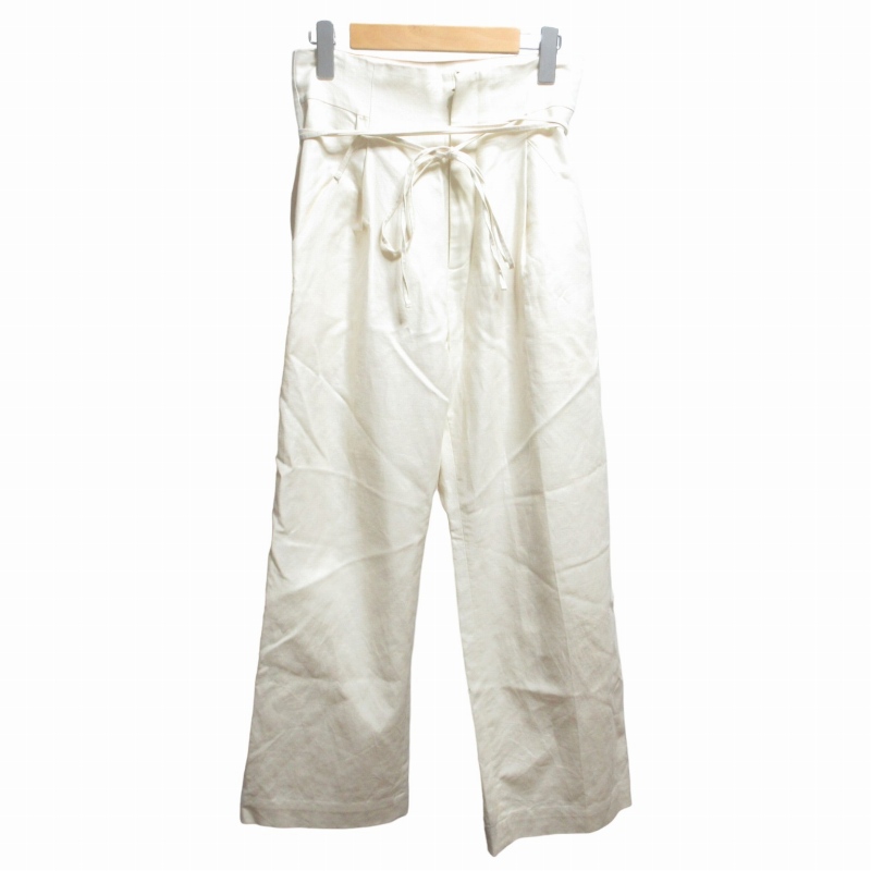 スピック&スパン Spick&Span バギーパンツ スラックス ワイド  