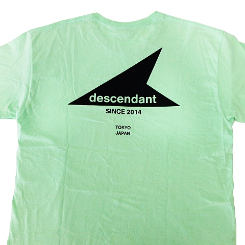 ディセンダント DESCENDANT ロゴ Tシャツ 半袖 コットン カットソー SS 