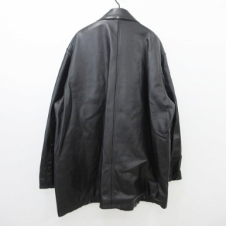 美品 ヨーク YOKE 22AW Cut-Off Leather Car Coat アウター 無地 美品 ヨーク YOKE 22AW Cut-Off Leather Car Coat アウター 無地