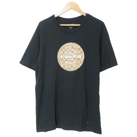 コーチ Tシャツ プリント 黒 半袖 COACH - 【人気】COACH コーチ コーチ Tシャツ プリント 黒 半袖 COACH - 【人気】COACH コーチ