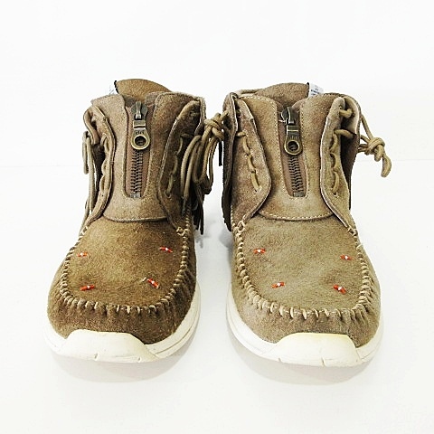 ビズビム VISVIM ×Mastermind マスターマインド SHAMAN-FOLK フリンジ 