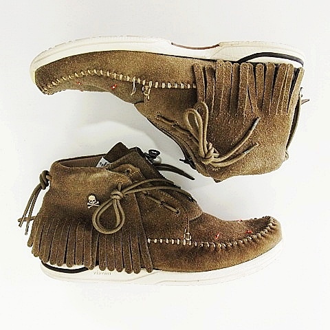 ビズビム VISVIM ×Mastermind マスターマインド SHAMAN-FOLK フリンジ