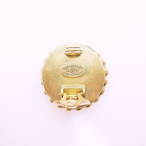 シャネル CHANEL ヴィンテージ vintage イヤリング ココマーク 94P 