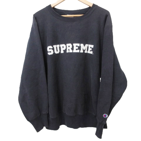 CHAMPION チャンピオン 90s supreme スウェットシャツ ロゴ M