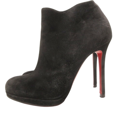 【メール便不可】 クリスチャンルブタン ピンヒール ブーティ louboutin Christian 靴