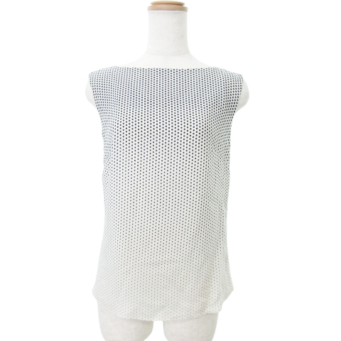 アルマーニ コレツィオーニ ARMANI COLLEZIONI 美品 2点セット おまとめ 長袖 シャツ ブラウス 38 ノースリーブ トップス 40 イタリア製 白 アルマーニ コレツィオーニ ARMANI COLLEZIONI 美品 2点セット