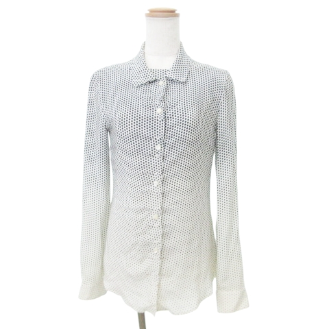 アルマーニ コレツィオーニ ARMANI COLLEZIONI 美品 2点セット おまとめ 長袖 シャツ ブラウス 38 ノースリーブ トップス 40 イタリア製 白 アルマーニ コレツィオーニ ARMANI COLLEZIONI 美品 2点セット