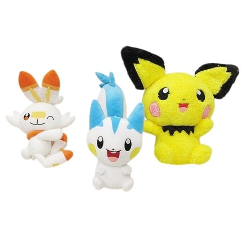 TOMY ポケモン ポケットモンスター ￼当時物 ぬいぐるみ 3体セット