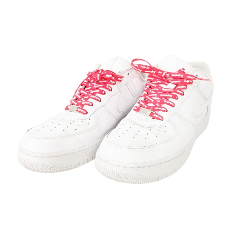 ナイキ NIKE × シュプリーム supreme 箱付き タグ有 Air Force 1 ナイキ NIKE × シュプリーム supreme 箱付き タグ有 Air Force 1