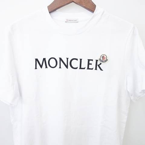 未使用品 モンクレール MONCLER タグ付き ロゴワッペン Tシャツ 半袖 