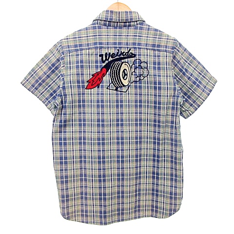 ウィアード weirdo ワークシャツ WEIRDO ウィアード 半袖 コットン