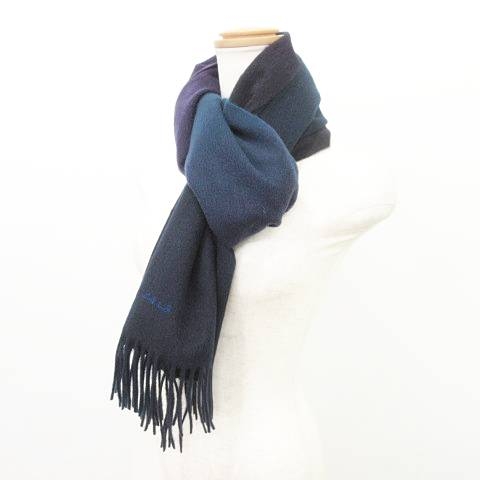 ポールスミス PAUL SMITH 美品 カシミヤ100% グラデーション マフラー