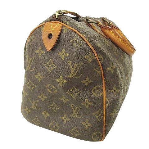 【美品】ルイヴィトン　ボストンバッグ　スピーディ30 モノグラム　ブラウン LOUIS VUITTON オールドスピーディ30モノグラムボストン