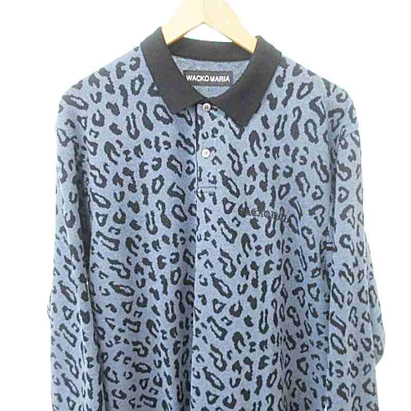 未使用品 ワコマリア WACKO MARIA 美品 タグ付き 24FW LEOPARD KNIT 